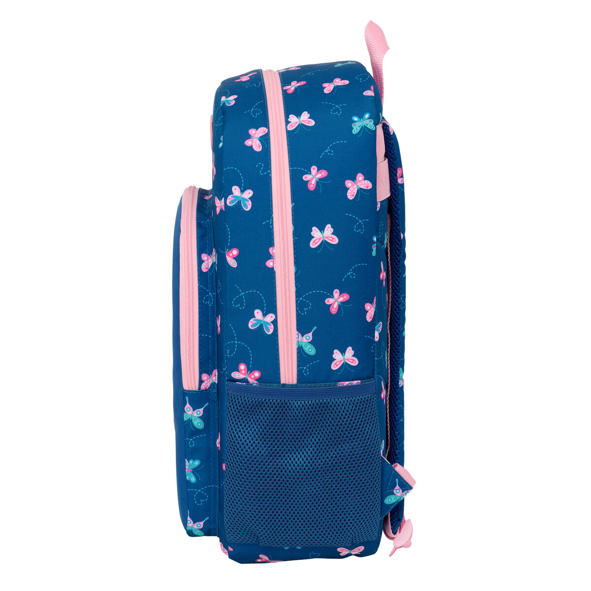 School Bag BlackFit8 Mariposas Multicolour 30 x 46 x 14 cm