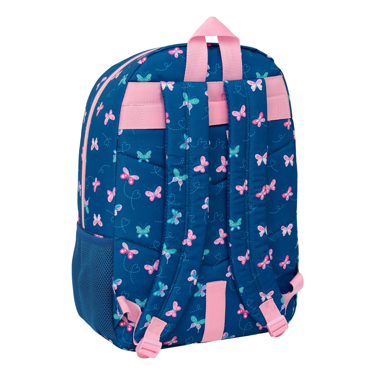 School Bag BlackFit8 Mariposas Multicolour 30 x 46 x 14 cm