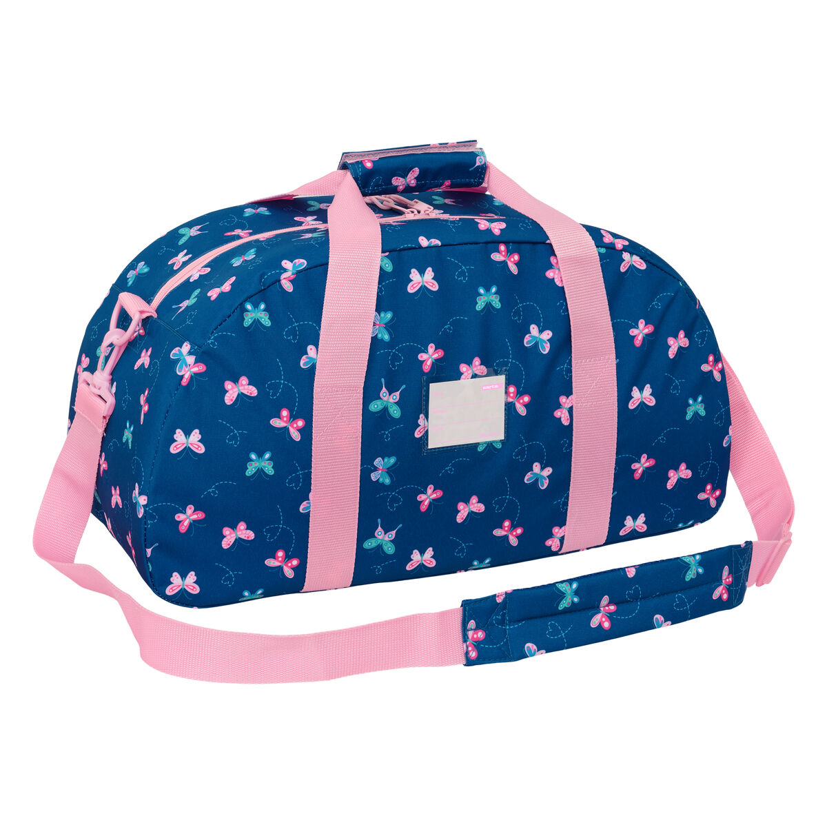 Sports bag BlackFit8 Mariposas Multicolour 50 x 26 x 20 cm