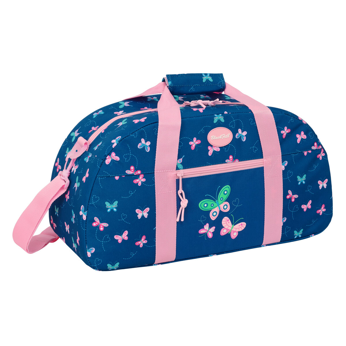 Sports bag BlackFit8 Mariposas Multicolour 50 x 26 x 20 cm