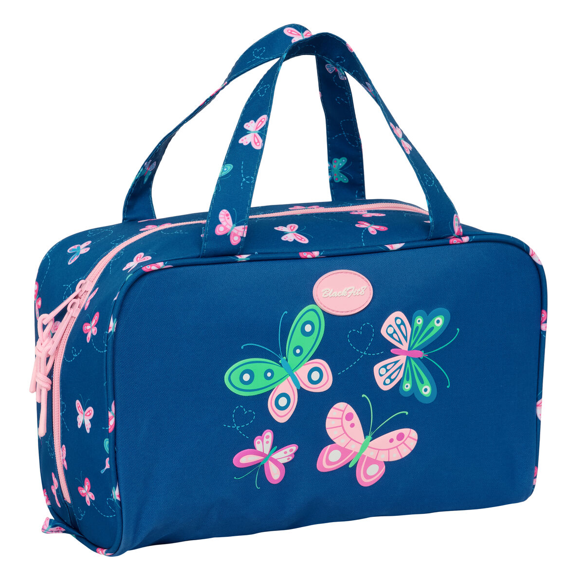 Travel Vanity Case BlackFit8 Mariposas Multicolour 31 x 14 x 19 cm