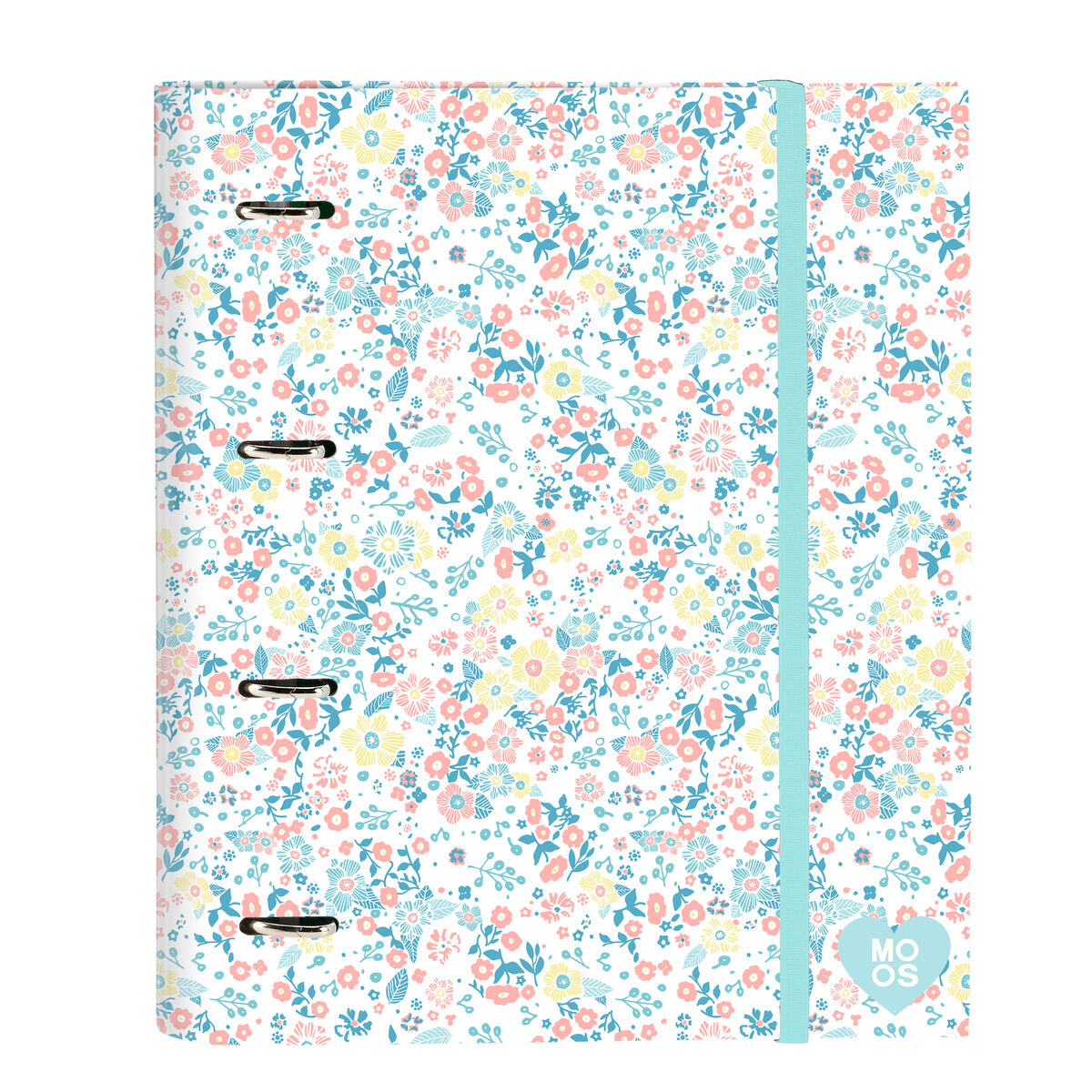 Ring binder Moos Fiori Multicolour 27 x 32 x 3.5 cm Ring binder Moos Fiori Multicolour 27 x 32 x 3.5 cm