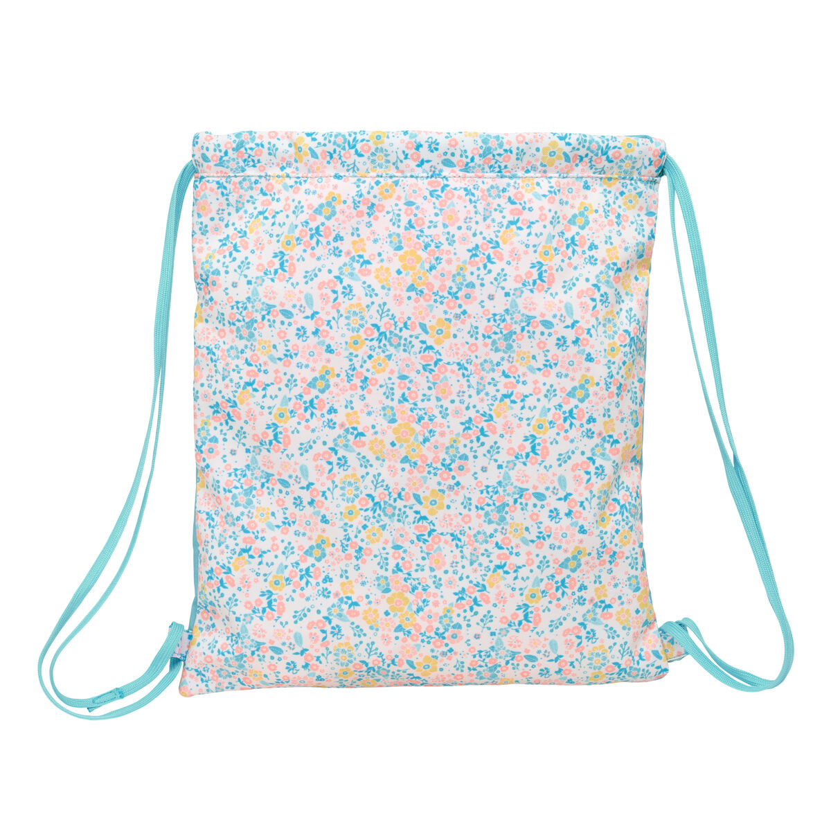 Backpack with Strings Moos Fiori Multicolour 35 x 40 x 1 cm