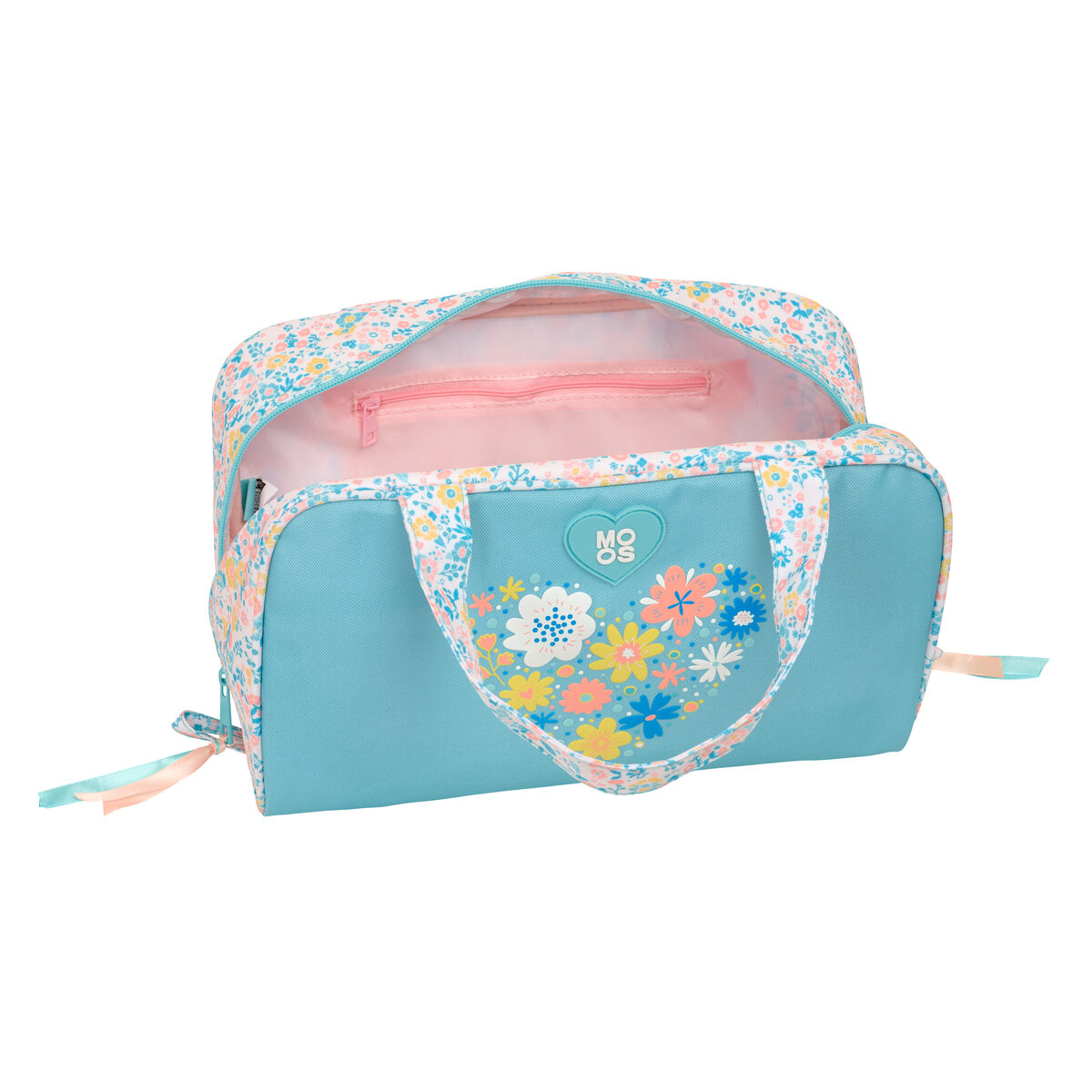 Travel Vanity Case Moos Fiori Multicolour 31 x 14 x 19 cm