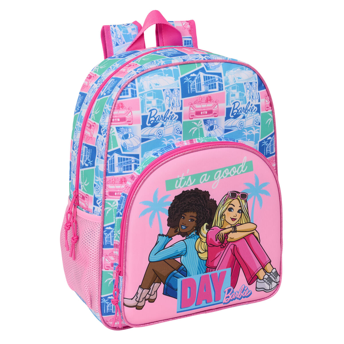 School Bag Barbie Multicolour 33 x 42 x 14 cm