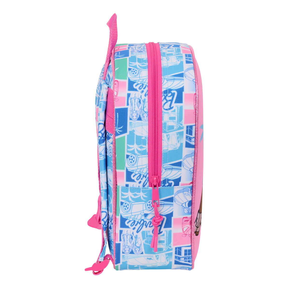 School Bag Barbie Multicolour 22 x 27 x 10 cm