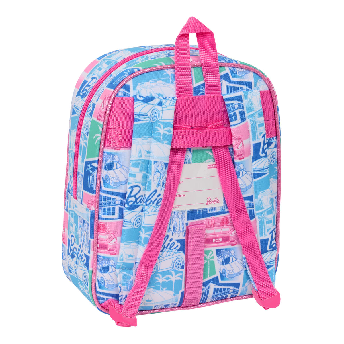School Bag Barbie Multicolour 22 x 27 x 10 cm