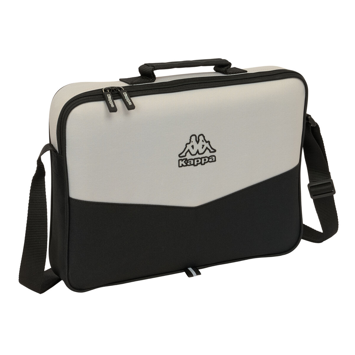 School Bag Kappa Grey Black Grey 38 x 28 x 6 cm School Bag Kappa Grey Black Grey 38 x 28 x 6 cm