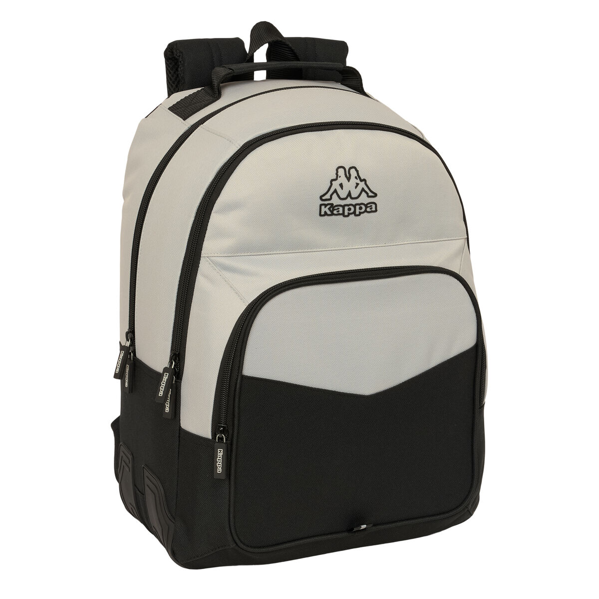 School Bag Kappa Grey Black Grey 32 x 42 x 15 cm School Bag Kappa Grey Black Grey 32 x 42 x 15 cm