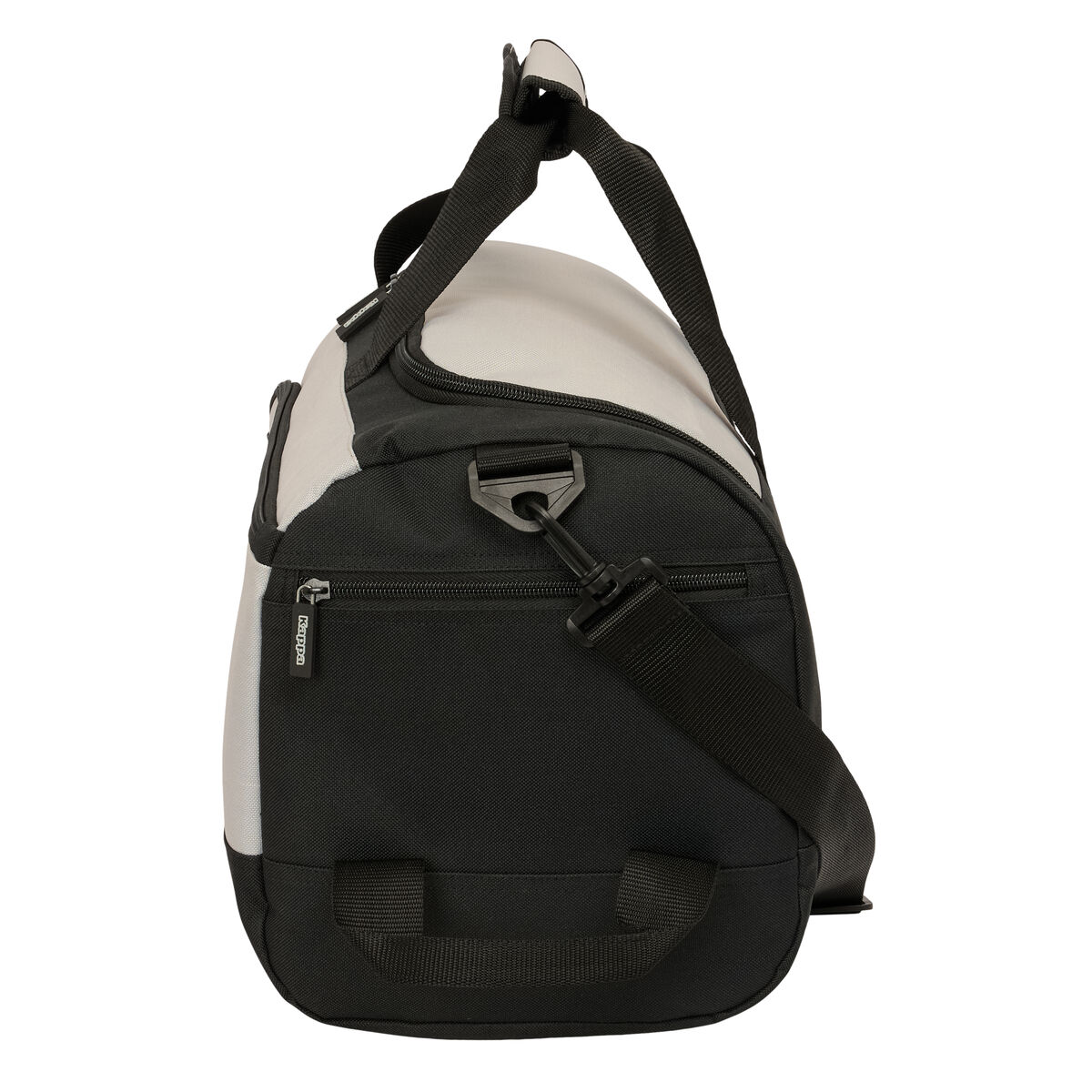 Sports bag Kappa Grey Black Grey 50 x 25 x 25 cm