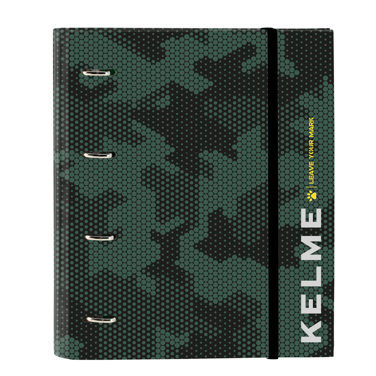 Ring binder Kelme Camo Black Green 27 x 32 x 3.5 cm Ring binder Kelme Camo Black Green 27 x 32 x 3.5 cm