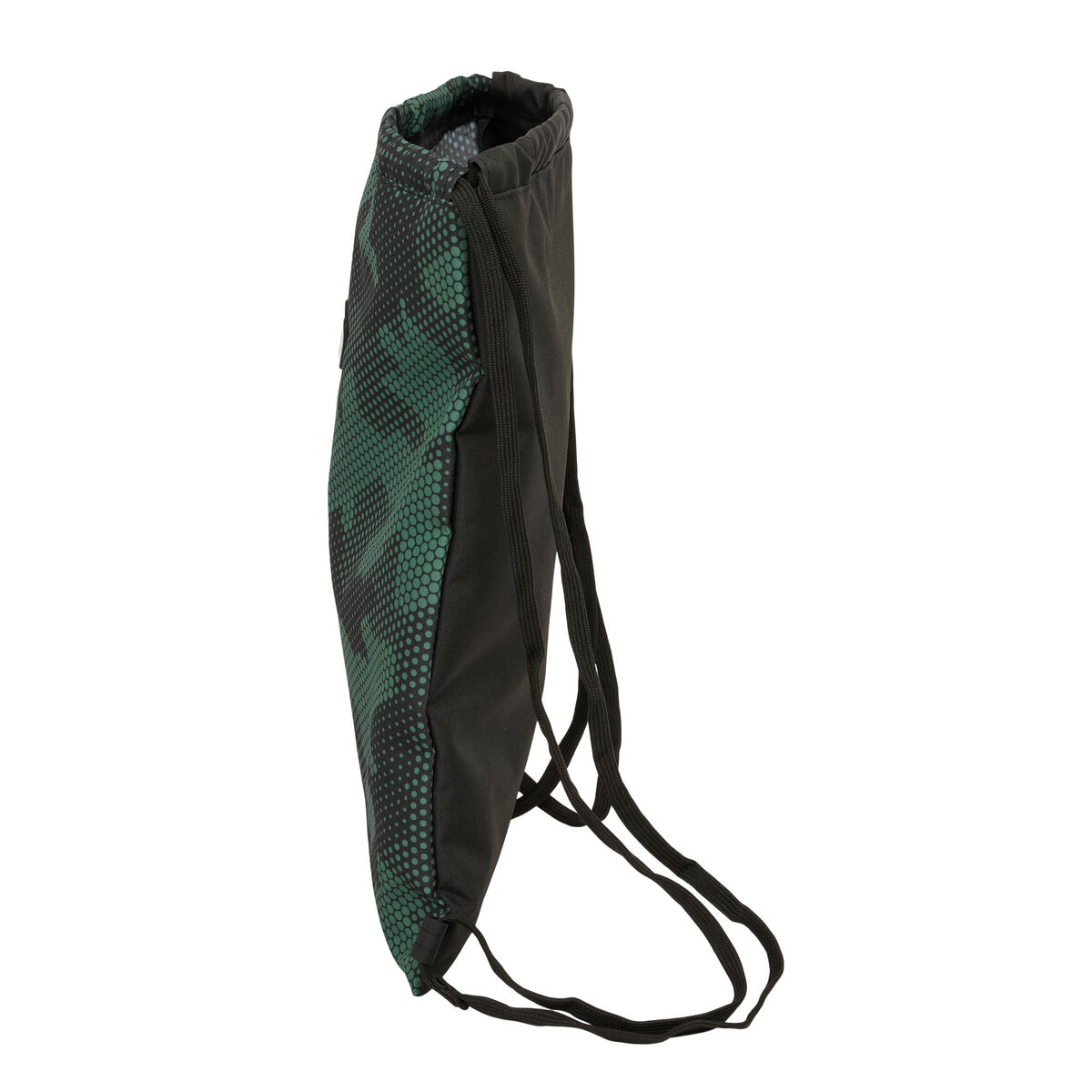 Backpack with Strings Kelme Camo Black Green 35 x 40 x 1 cm