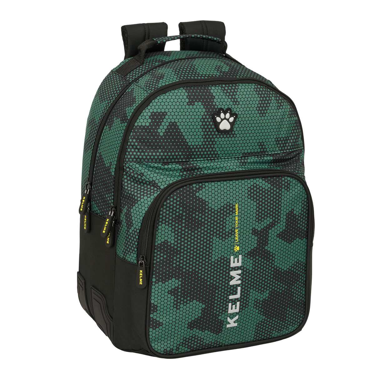 School Bag Kelme Camo Black Green 32 x 42 x 15 cm School Bag Kelme Camo Black Green 32 x 42 x 15 cm