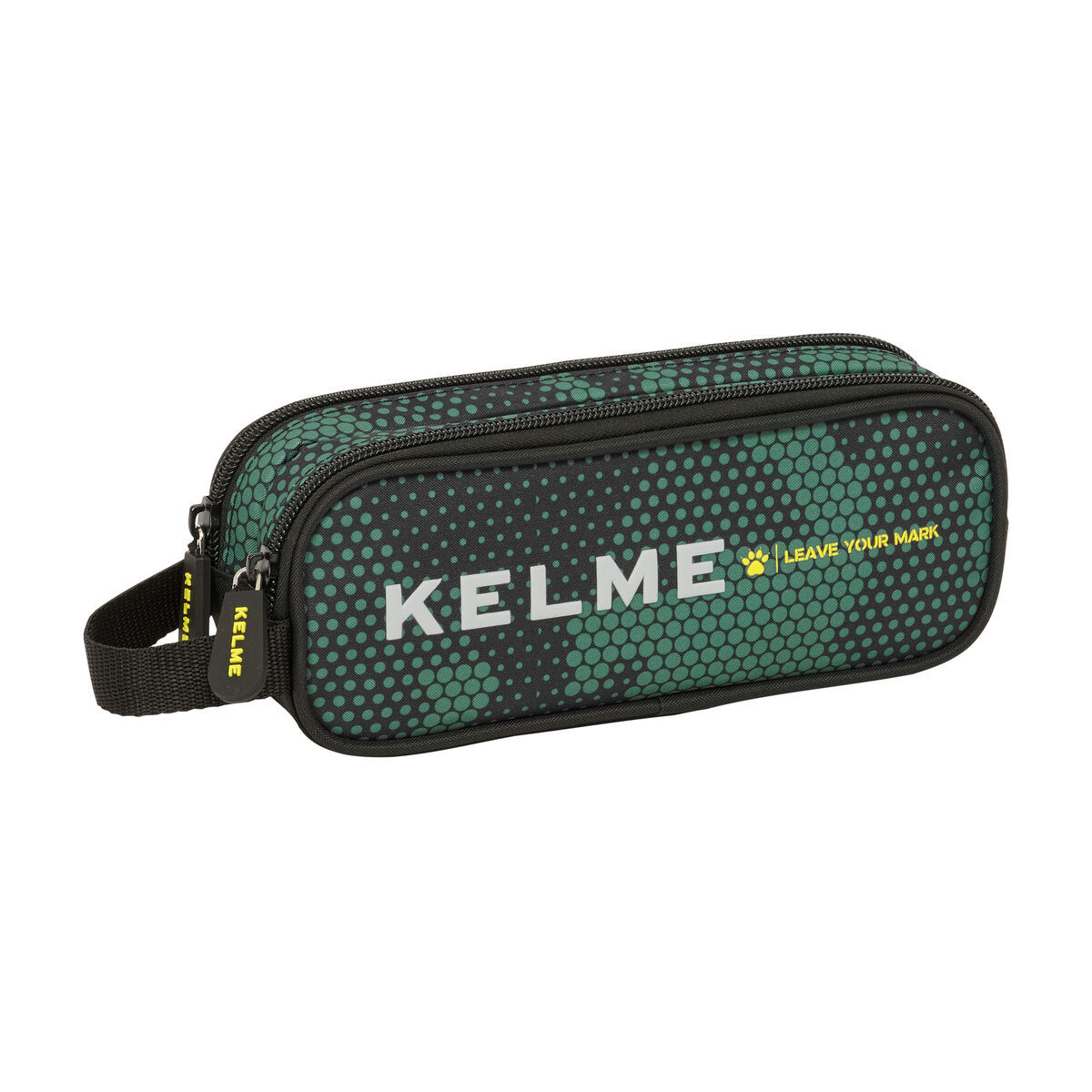 Holdall Kelme Camo Black Green 21 x 8 x 6 cm
