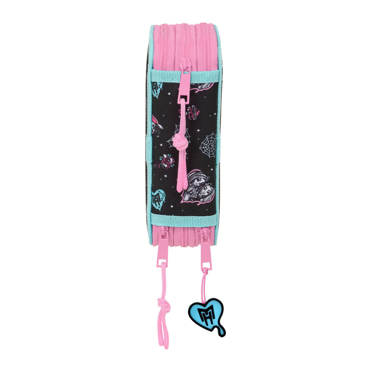 Holdall Monster High Black 12,5 x 19,5 x 5,5 cm 37 Pieces