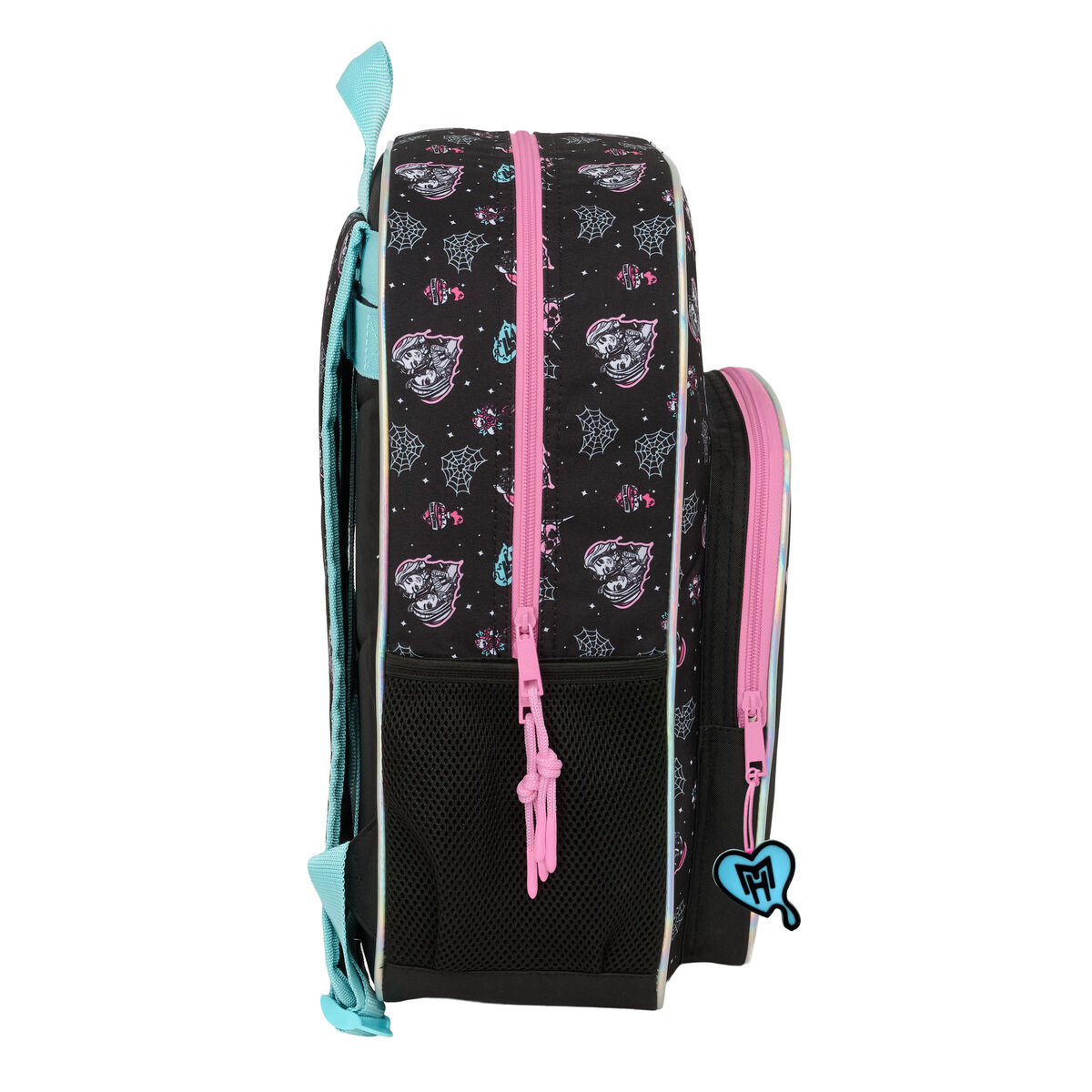 School Bag Monster High Black 33 x 42 x 14 cm