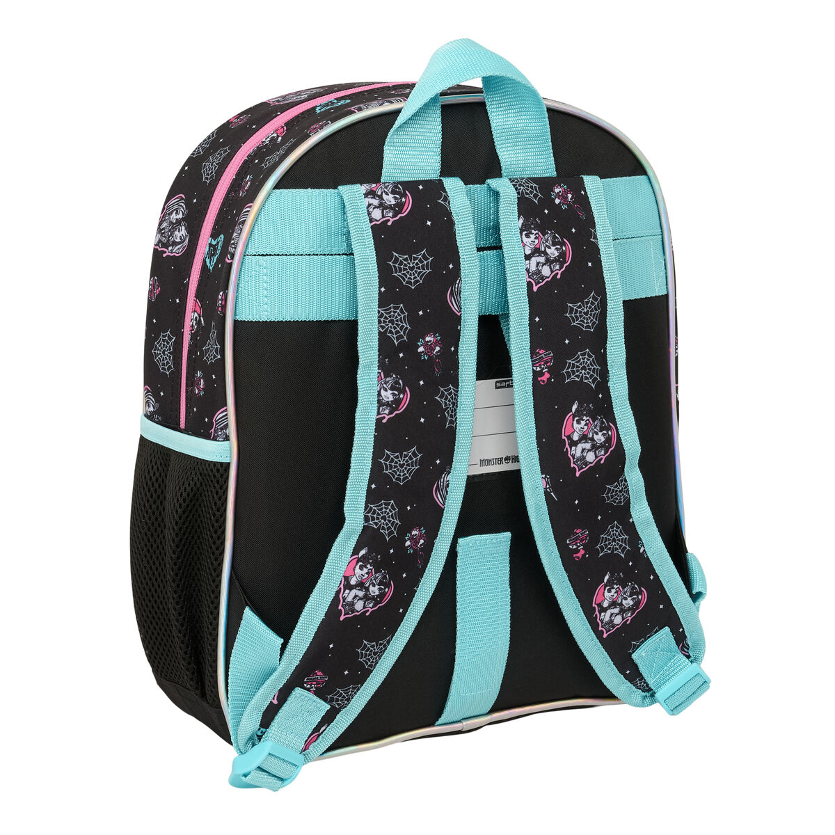 School Bag Monster High Black 28 x 34 x 10 cm
