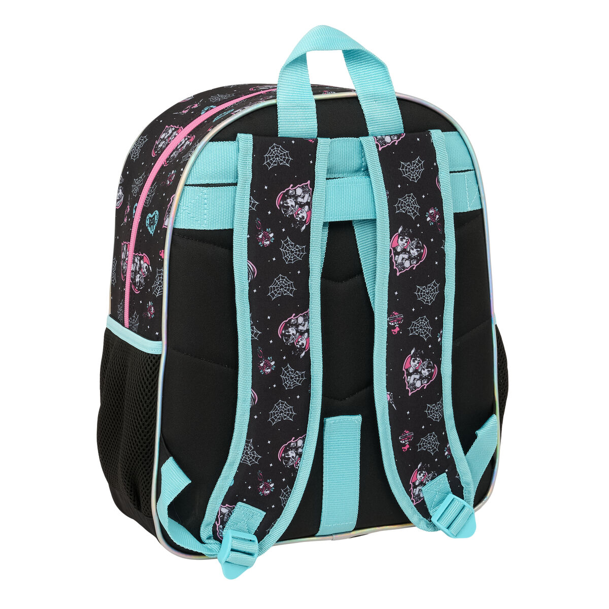 School Bag Monster High Black 32 x 38 x 12 cm