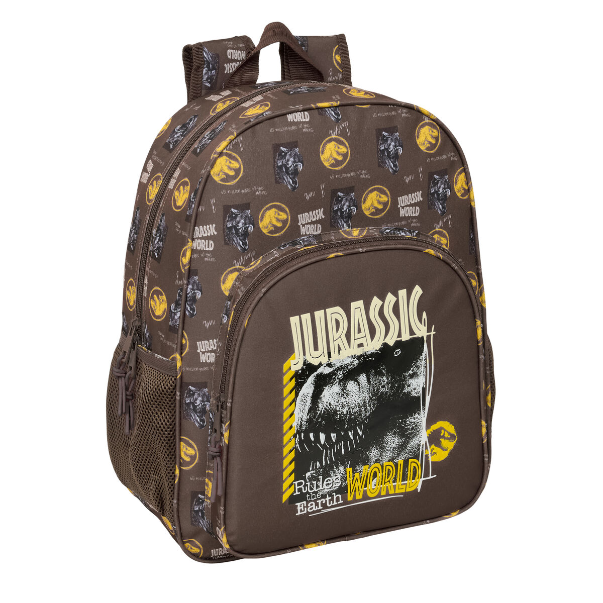 School Bag Jurassic World Brown 33 x 42 x 14 cm