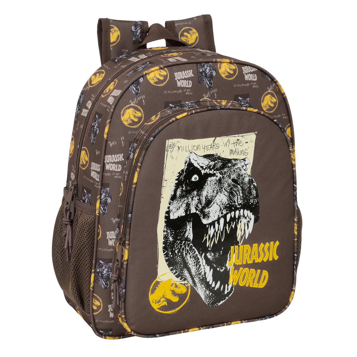 School Bag Jurassic World Brown 32 x 38 x 12 cm