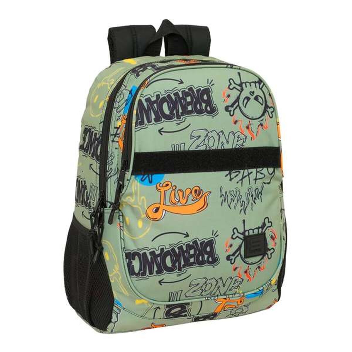 School Bag Safta Zone 32 x 44 x 16 cm Graffitti