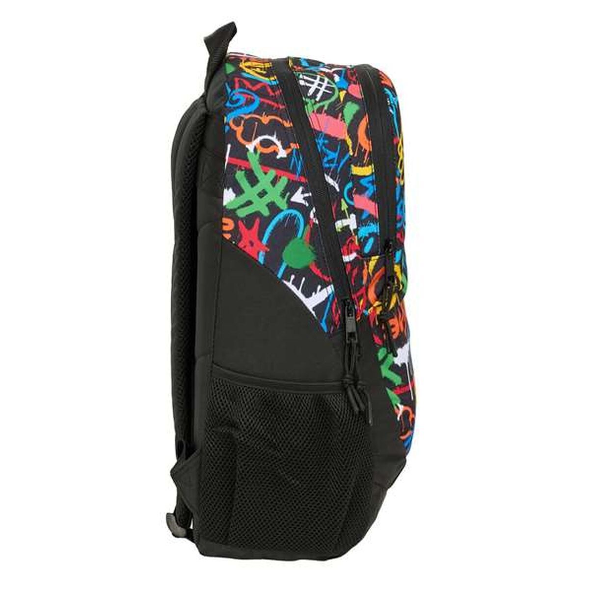 School Bag Safta Colors 32 x 44 x 16 cm Graffitti