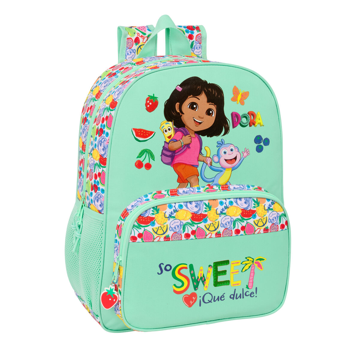 School Bag Dora Turquoise 33 x 42 x 14 cm School Bag Dora Turquoise 33 x 42 x 14 cm