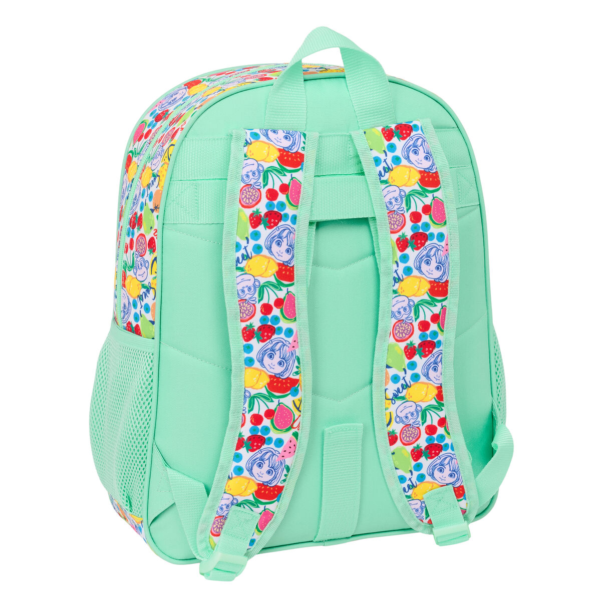 School Bag Dora Turquoise 32 x 38 x 12 cm