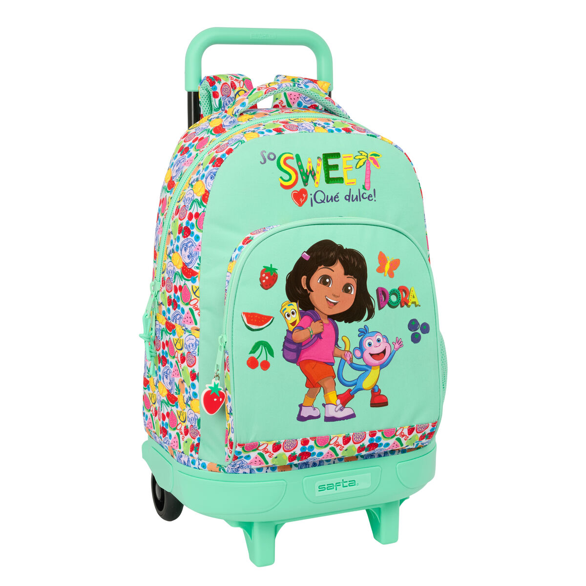 School Bag Dora Turquoise 33 x 45 x 22 cm