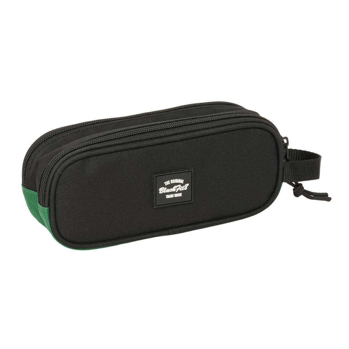 Holdall BlackFit8 Varsity Black Green 21 x 8 x 6 cm