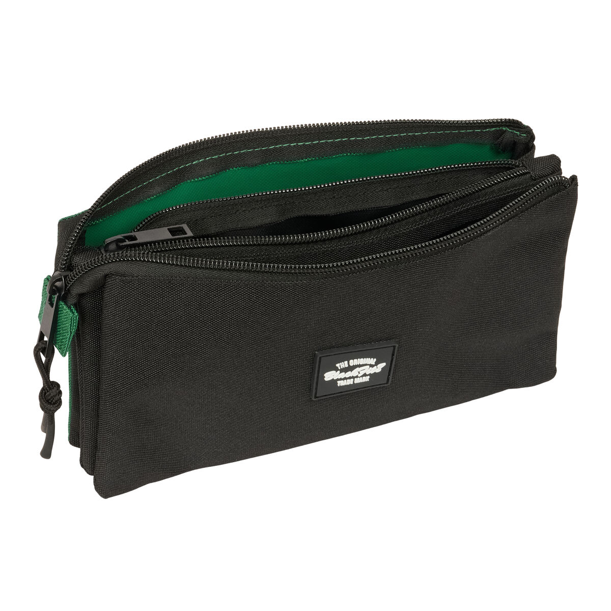 Holdall BlackFit8 Varsity Black Green 22 x 12 x 3 cm