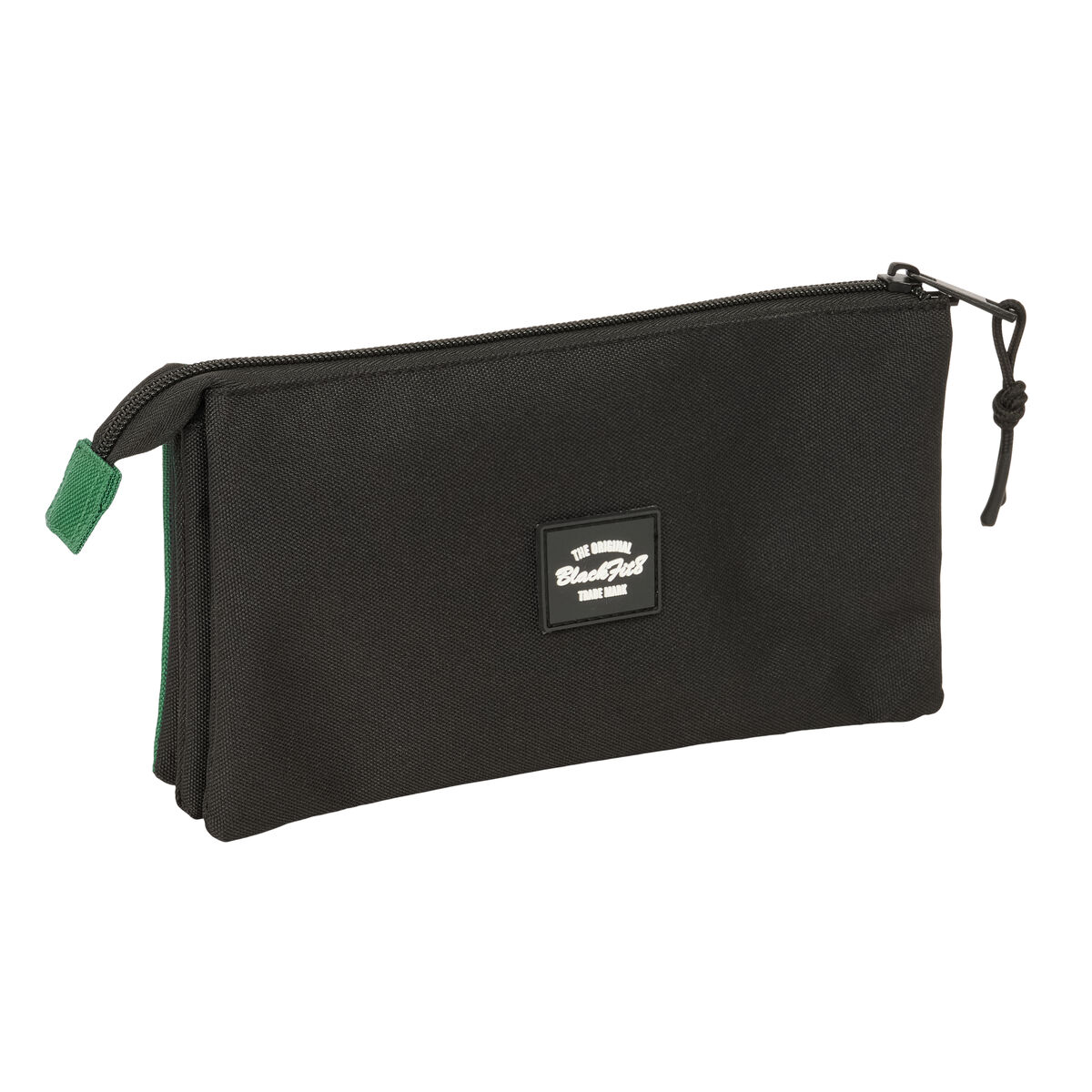 Holdall BlackFit8 Varsity Black Green 22 x 12 x 3 cm