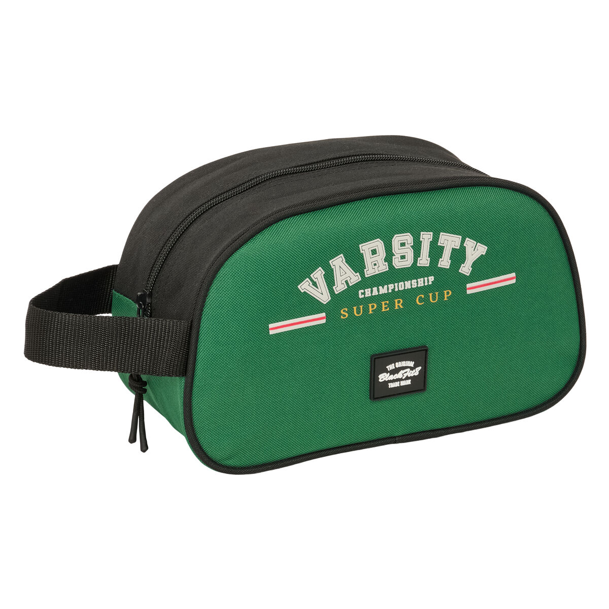 Travel Vanity Case BlackFit8 Varsity Black Green 26 x 15 x 12 cm Travel Vanity Case BlackFit8 Varsity Black Green 26 x 15 x 12 cm