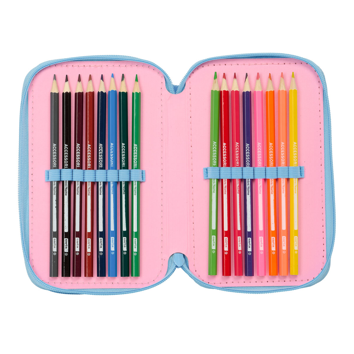 Holdall Lilo & Stitch Bright Light Pink 12,5 x 19,5 x 5,5 cm 37 Pieces