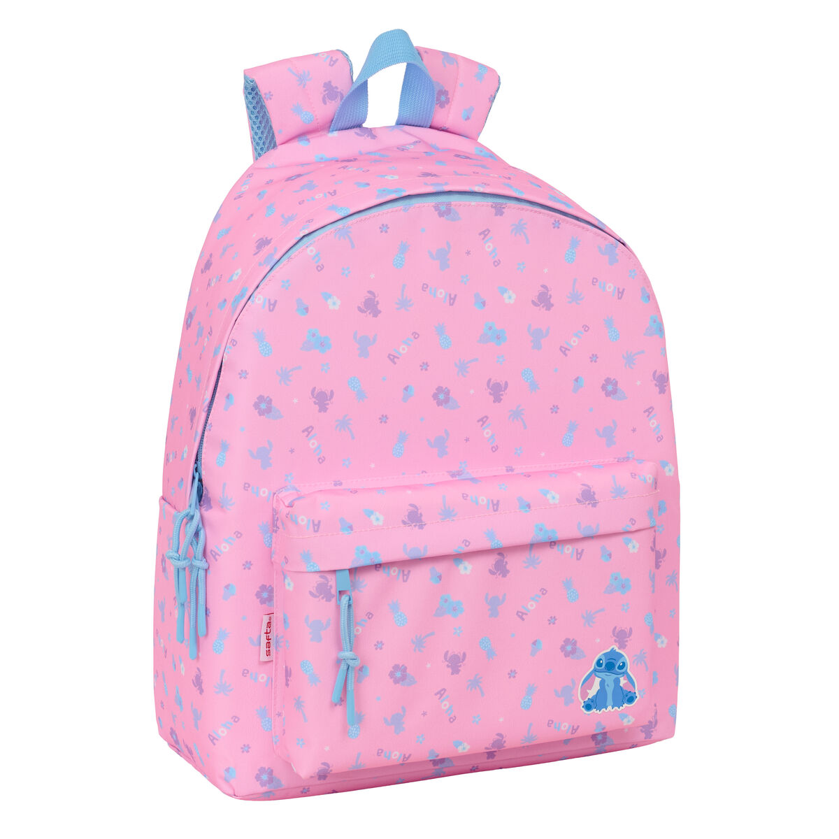 School Bag Lilo & Stitch Bright Pink 33 x 42 x 15 cm