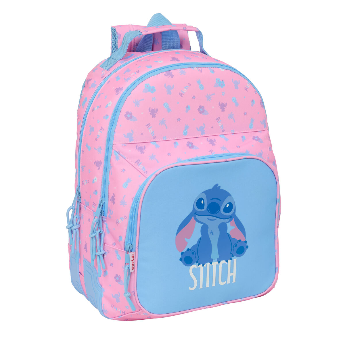 School Bag Lilo & Stitch Bright Pink 32 x 42 x 15 cm