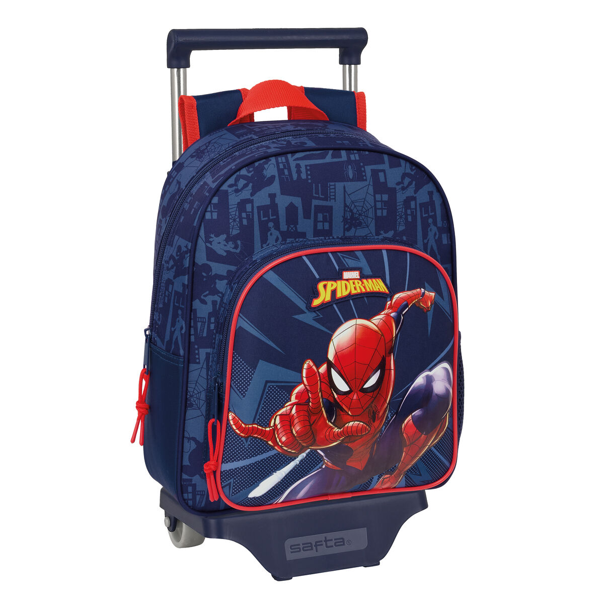 School Bag Spider-Man Blue 27 x 10 x 67 cm 27 x 33 x 10 cm