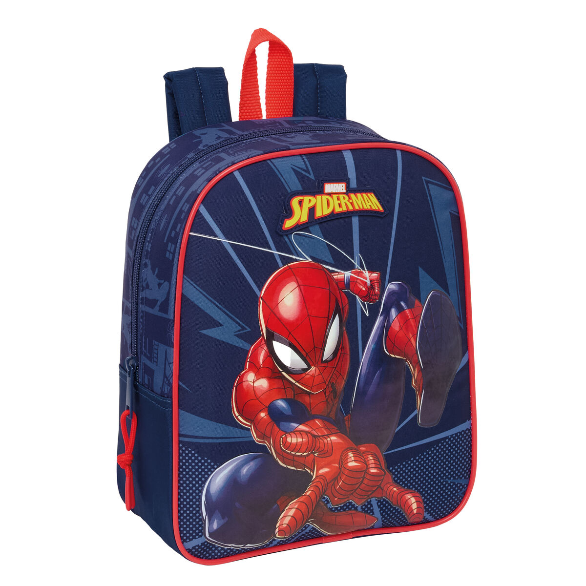 School Bag Spider-Man Blue 22 x 27 x 10 cm School Bag Spider-Man Blue 22 x 27 x 10 cm