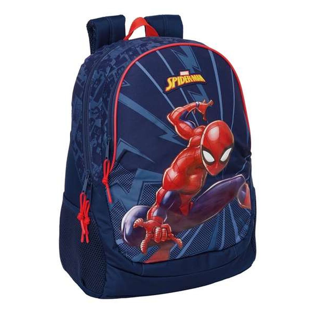 School Bag Spider-Man Blue 32 x 44 x 16 cm School Bag Spider-Man Blue 32 x 44 x 16 cm