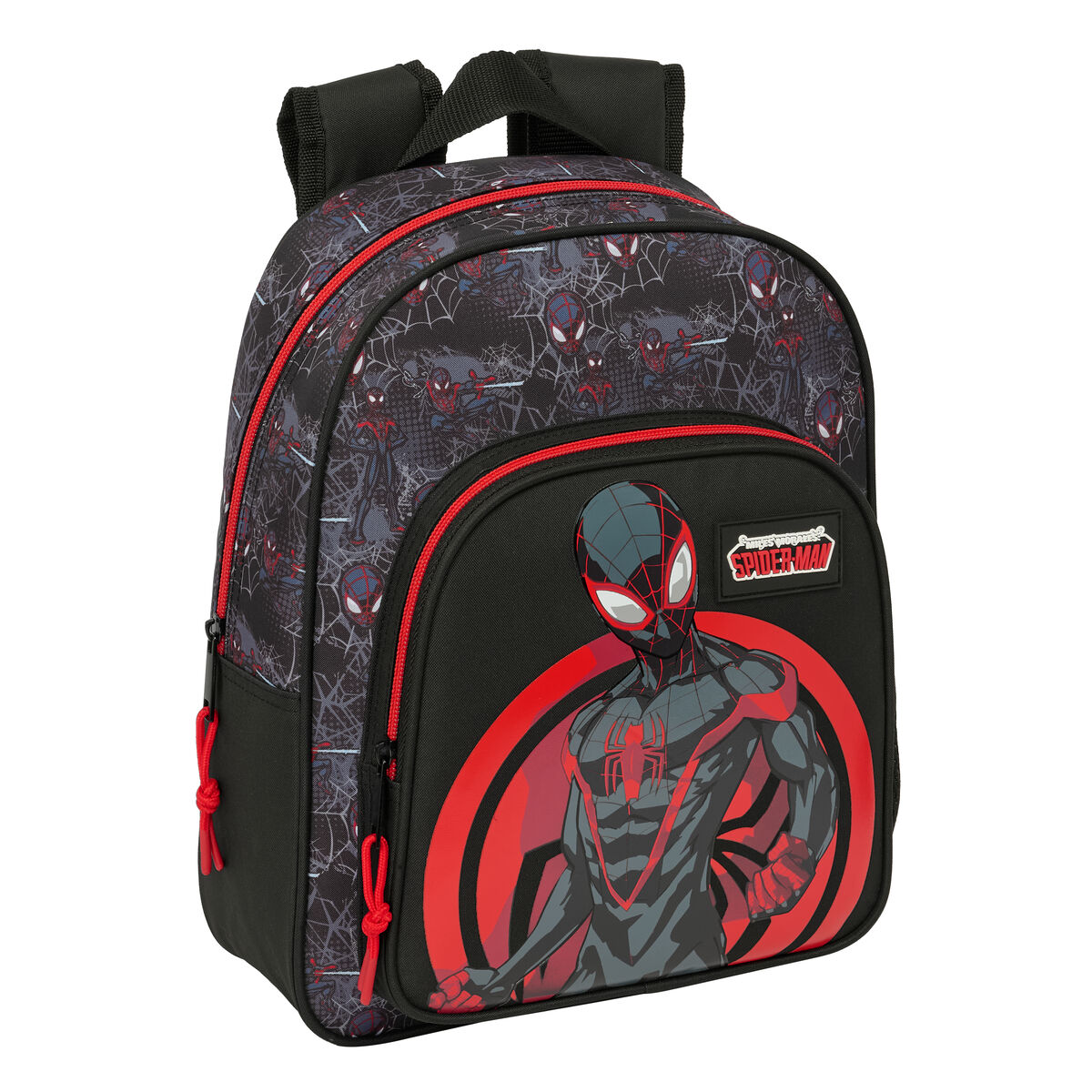 School Bag Spider-Man Black 27 x 33 x 10 cm