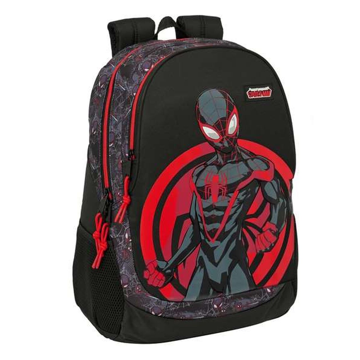 School Bag Spider-Man Black 32 x 44 x 16 cm