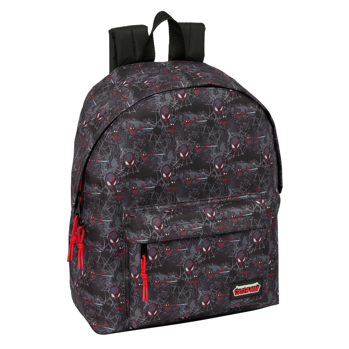 School Bag Spider-Man Black 33 x 42 x 15 cm School Bag Spider-Man Black 33 x 42 x 15 cm