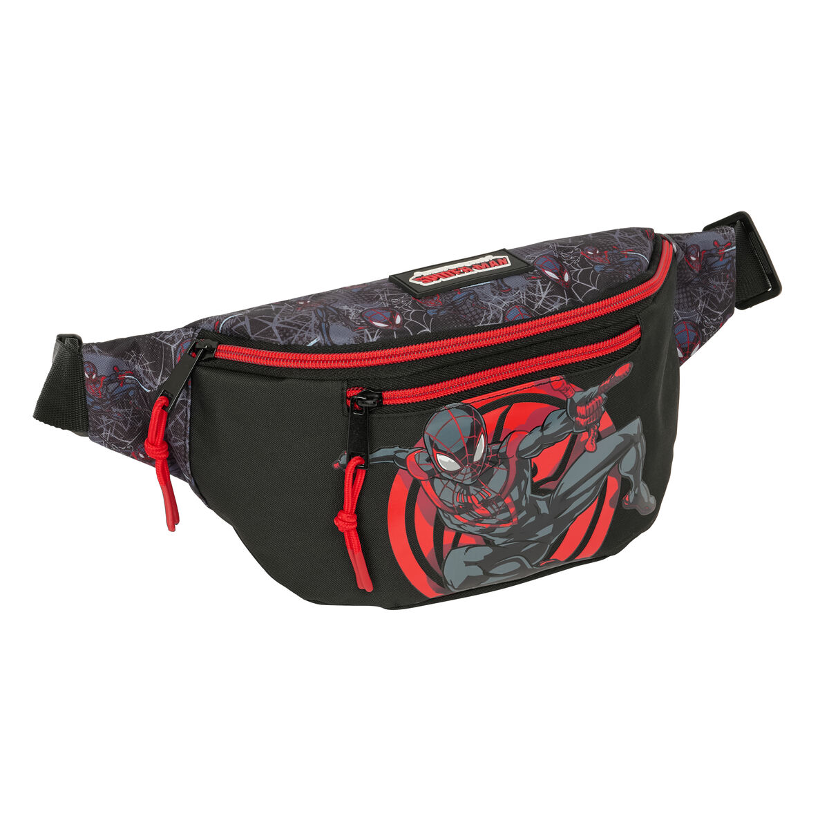 Belt Pouch Spider-Man Black 23 x 12 x 9 cm Belt Pouch Spider-Man Black 23 x 12 x 9 cm