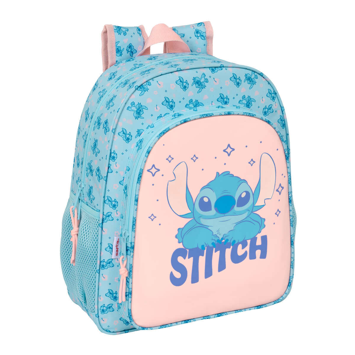School Bag Lilo & Stitch Ohana Blue 32 x 38 x 12 cm