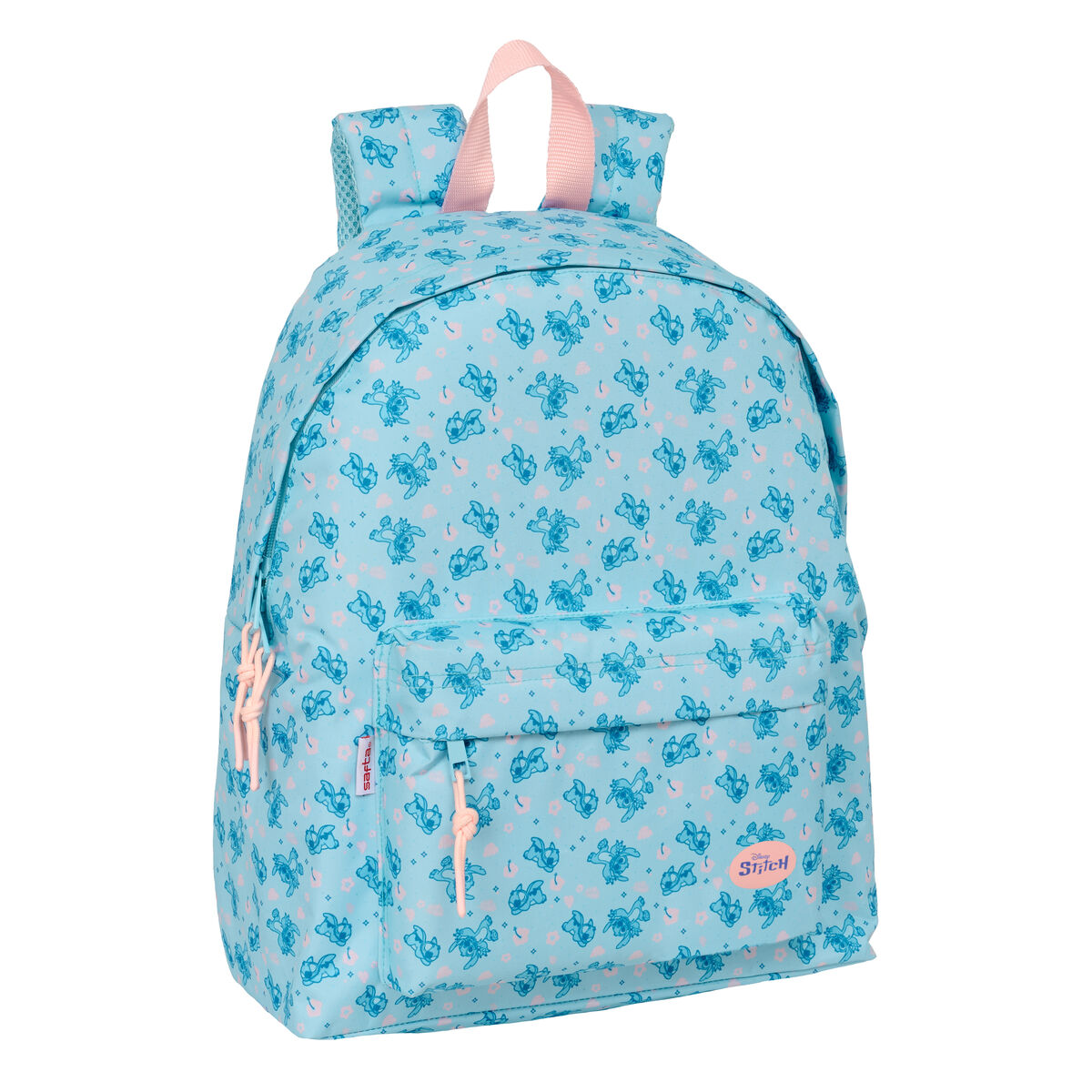 School Bag Lilo & Stitch Ohana Blue 33 x 42 x 15 cm