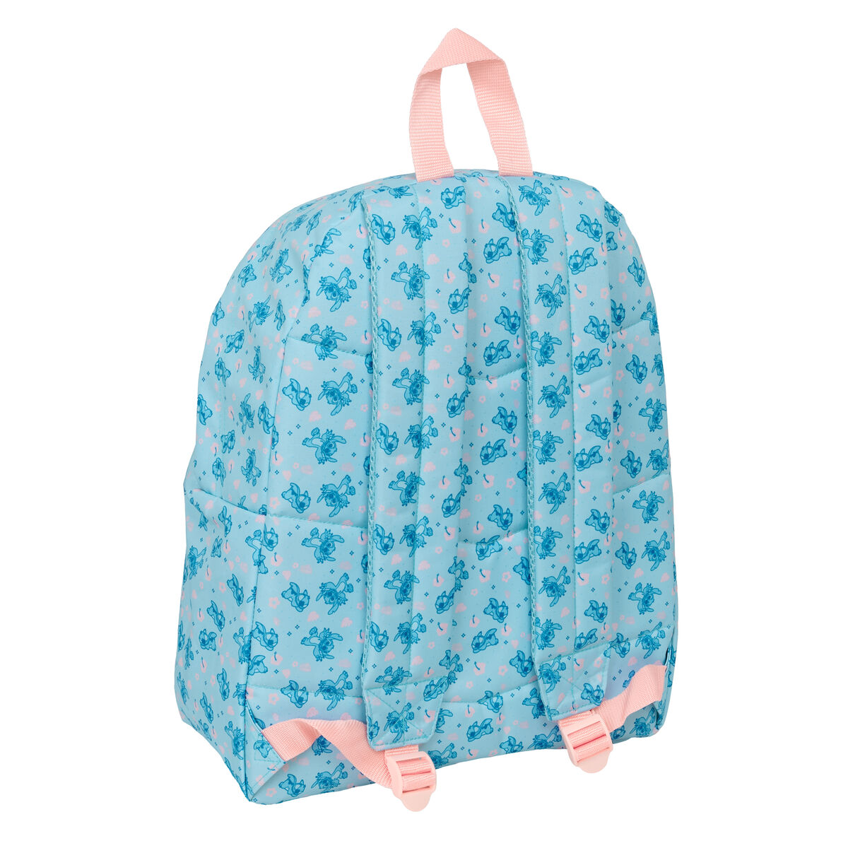 School Bag Lilo & Stitch Ohana Blue 33 x 42 x 15 cm
