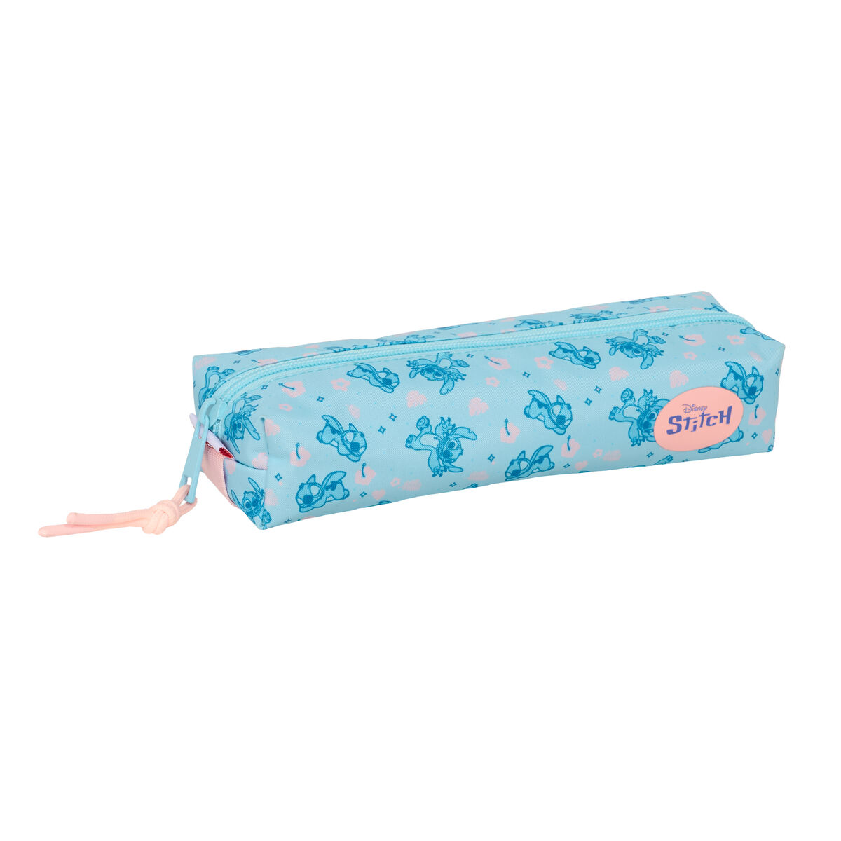 Holdall Lilo & Stitch Ohana Light Blue Light Pink 22 x 4 x 7 cm