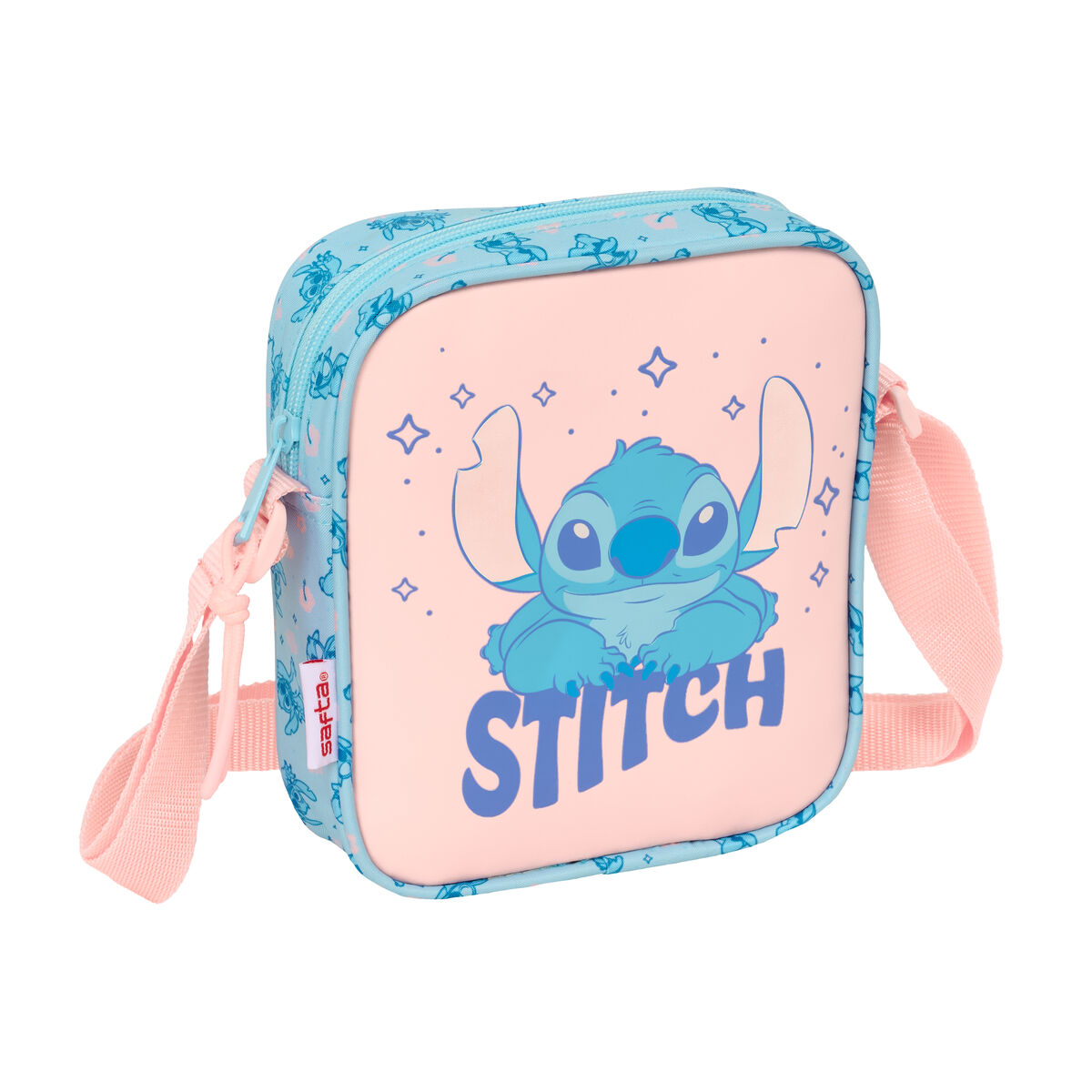 Shoulder Bag Lilo & Stitch Ohana Blue 16 x 18 x 4 cm Shoulder Bag Lilo & Stitch Ohana Blue 16 x 18 x 4 cm