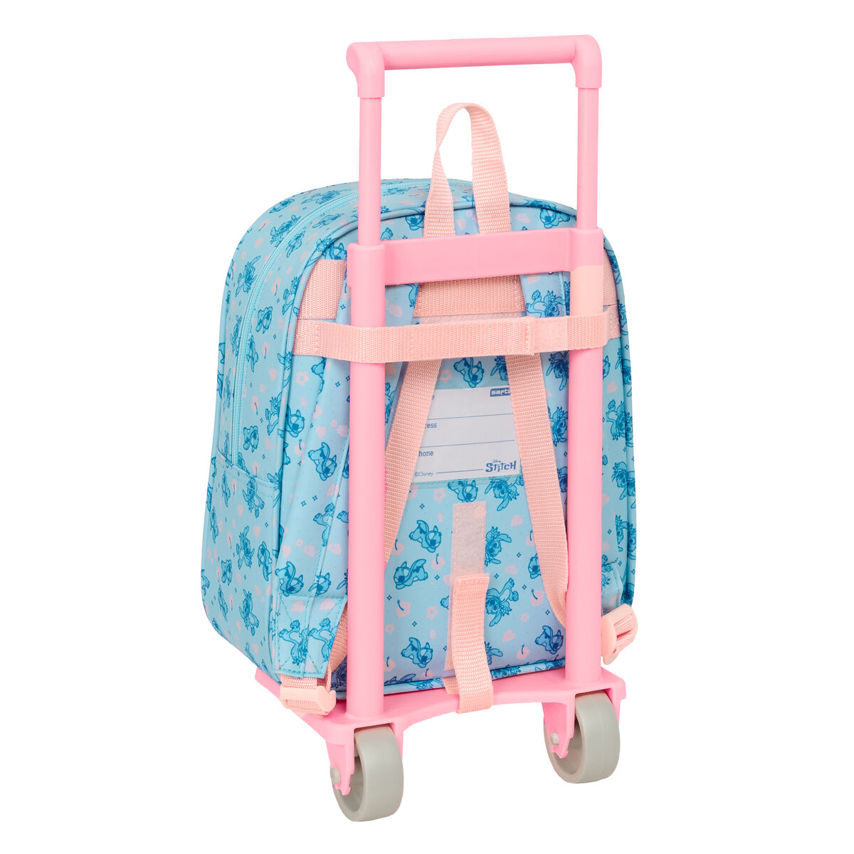 School Bag Lilo & Stitch Ohana Blue 22 x 27 x 10 cm