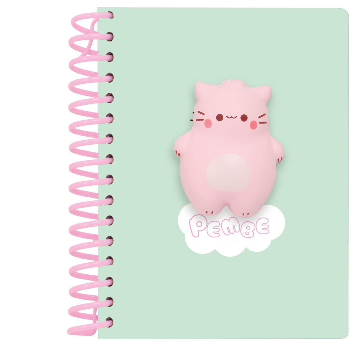 Notebook Safta The pink cat Multicolour